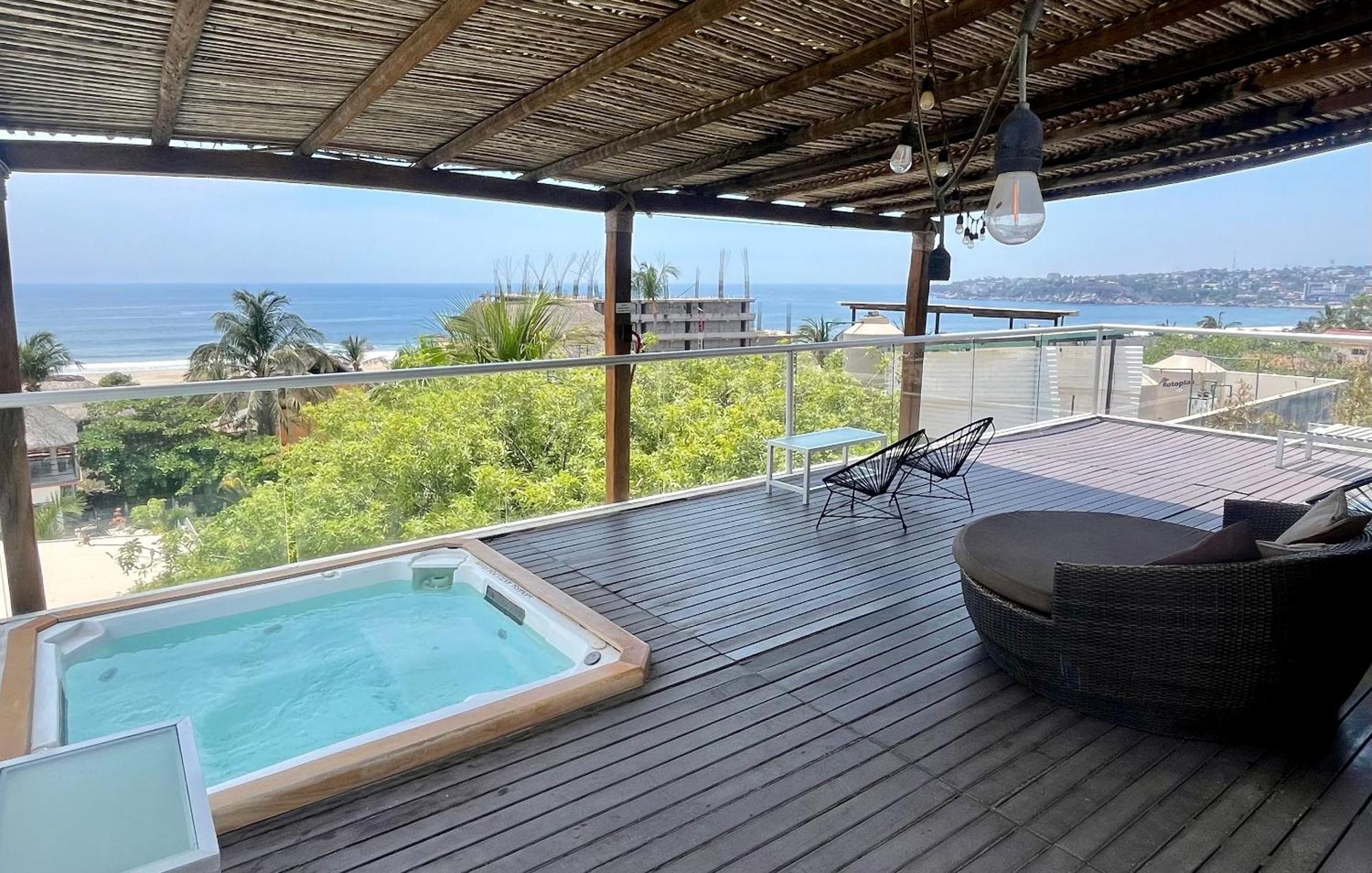 Hotel Aqualuna Cyclops Brisas de Zicatela 외부 사진